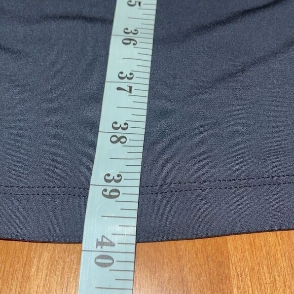 Banana Republic Womens V-Neck Blouson Sleeveless Pencil Knit Dress Green Blue Si - Picture 10 of 10